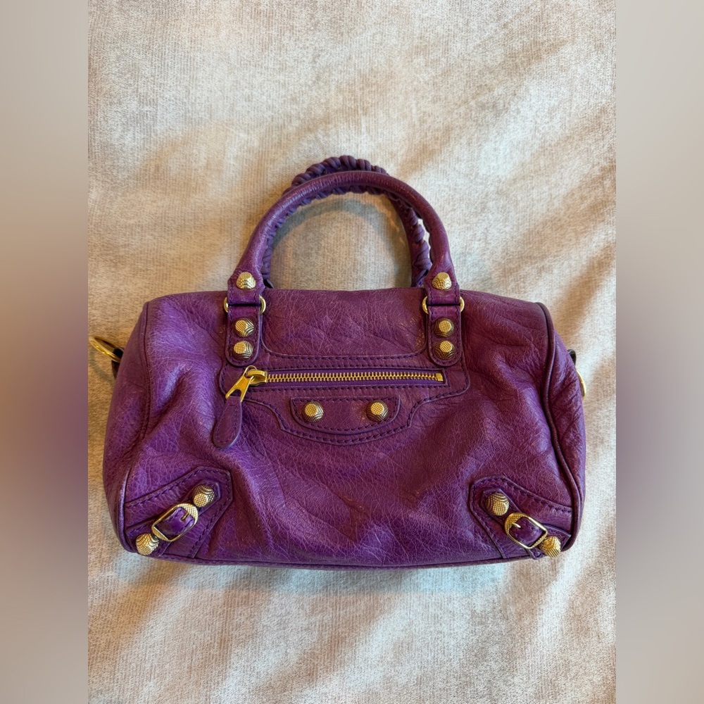 Balenciaga Mini Twiggy Bag - Ultraviolet